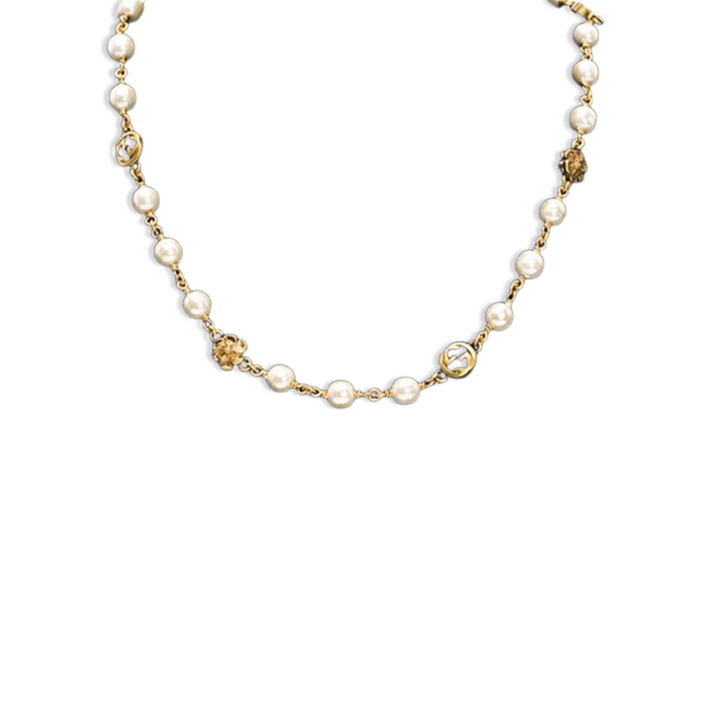 GUCCI PEARL NECKLACE 661125